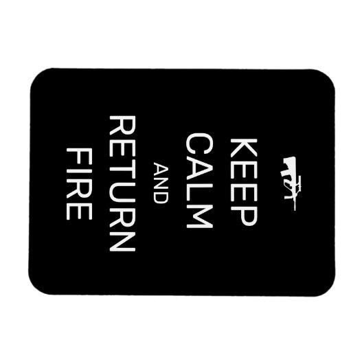 Hou kalm en retourbrand magneet (Horizontaal)