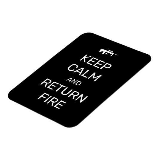 Hou kalm en retourbrand magneet (Linkerzijde)