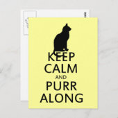 Hou kalm en SPINT mee Briefkaart (Voorkant / Achterkant)