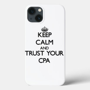 Hou kalm en vertrouw op je vader iPhone 13 hoesje