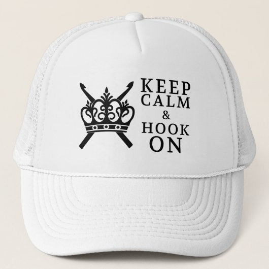 Hou kalm hak op hakselaartjes. trucker pet (Voorkant)