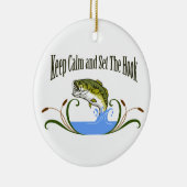 Hou kalm ingestelde haak keramisch ornament (Rechts)