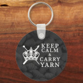 Hou kalm met garnalen donker sleutelhanger (Voorkant)