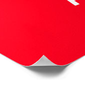 Hou kalm  poster (Hoek)