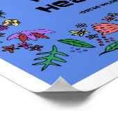 Hou liefde in je hart poster (Hoek)