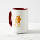 Hou me dicht bij Tiny Hamster Mok (Voorkant links)