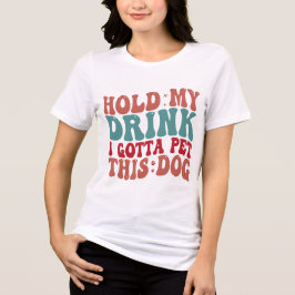 Hou mijn drankje even vast, ik moet even met deze Tri-Blend shirt