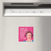 Hou mijn keuken schoon!!!! magneet (Insitu (Vaatwasser))