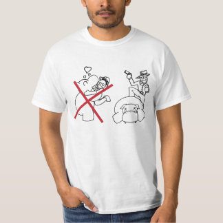 Hou niet van de Hippo T-shirt
