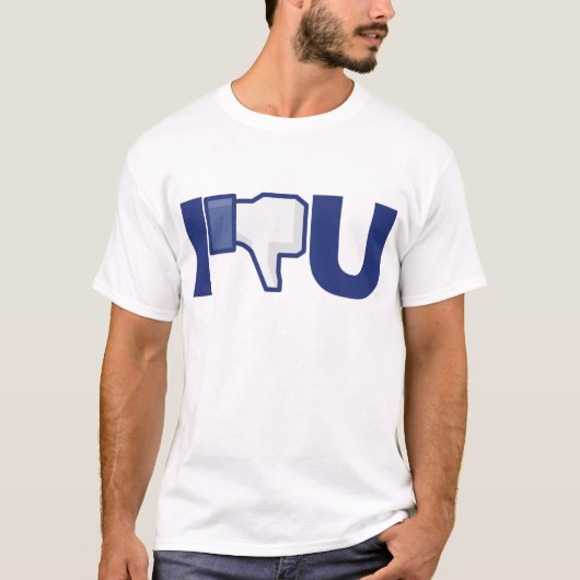Hou niet van duimen neer Funny T-shirt (Voorkant)