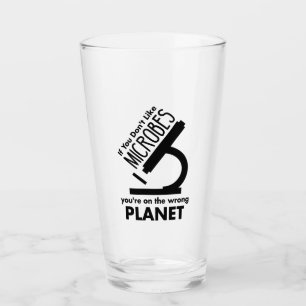 Hou niet van microben dat je op de verkeerde plane glas
