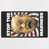 HOU OP MET DIE WAANZIN! DUMP TRUMP! LABELS (Design 1)