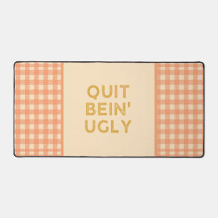 Hou op met lelijke country slang bureaumat