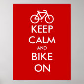 Hou rustig en fiets door poster (Voorkant)