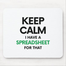 Hou rustig, ik heb daar een spreadsheet voor - Exc