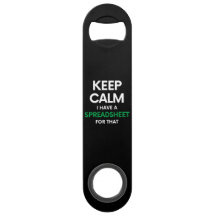 Hou rustig, ik heb daar een spreadsheet voor - Exc