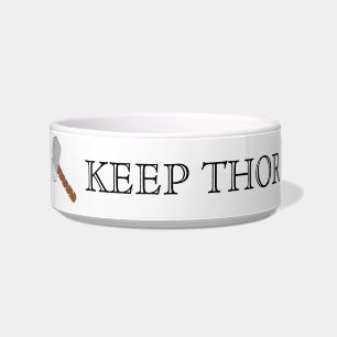 Hou Thor in Thorsday! huisdier voerbakjes