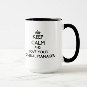 Hou uw algemene manager gerust mok