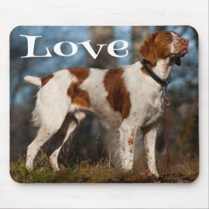 Hou van Brittany Spaniel Puppy Hond Muismat