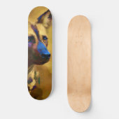 Hou van de Afrikaanse wilde hond Skateboard (Voorkant)