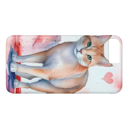 Hou van een kat Case-Mate iPhone case (Achterkant (Horizontaal))