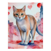 Hou van een kat perfect poster (Voorkant)