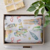 Hou van een lama tissuepapier (Geschenk)