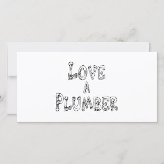 Hou van een Plumber
