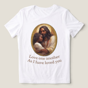 Hou van elkaar christen Tri-Blend shirt