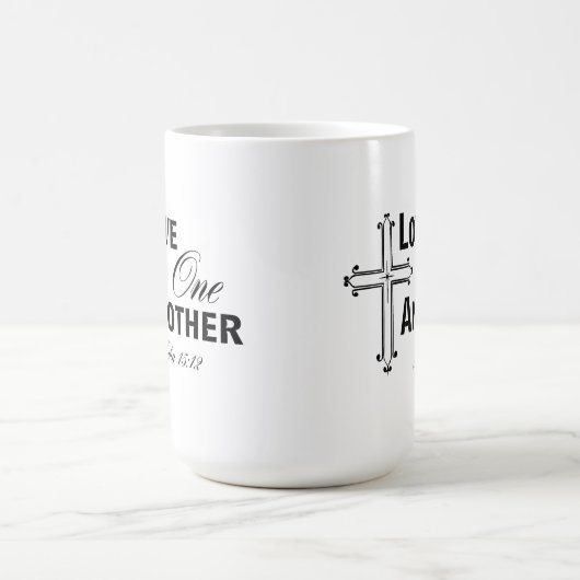 Hou van elkaar Cross Coffee Mok (Center)
