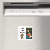 Hou van elkaar met Jesus Christ Afbeelding Magnet Magneet (Insitu (Vaatwasser))