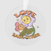 Hou van elkaar | Whimsical Floral Design Ornament (voorkant)