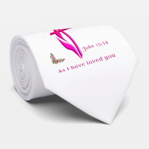 Hou van elkaar zoals ik van je heb gehouden stropdas