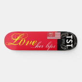 HOU VAN HAAR LIPPEN Skateboard (Horizontaal)