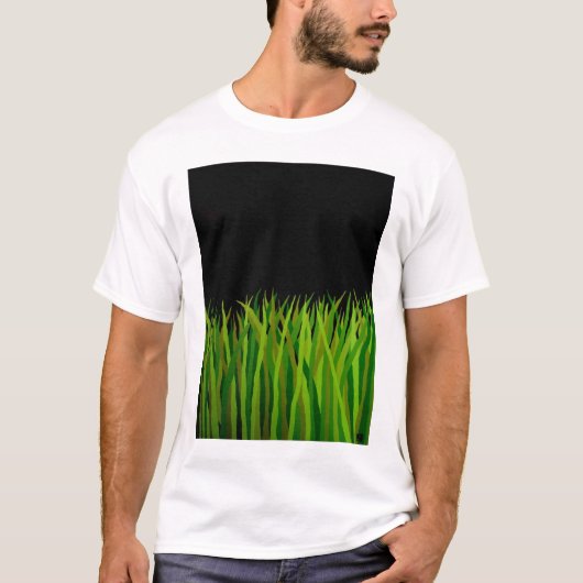 hou van het gras. t-shirt (Voorkant)