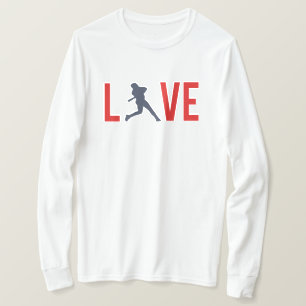 Hou van honkbal t-shirt