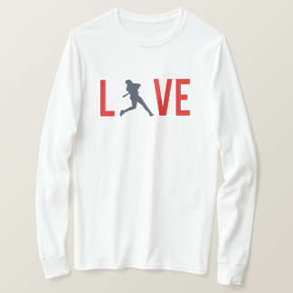 Hou van honkbal t-shirt