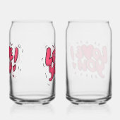 Hou van je blikvorm glas (Rechts)