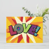 HOU VAN JE BOODSCHAP Spraakballon Pret Retro Aankondiging (Staand voorkant)