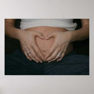 hou van je buik poster