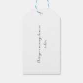 Hou van je! cadeaulabel (Achterkant)