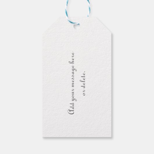 Hou van je! cadeaulabel (Achterkant)