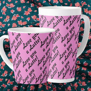 Hou Van Je Een Slok Koffie Latte Mok