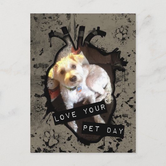 hou van je gezelschapsdag briefkaart (Voorkant)