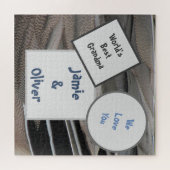 Hou van je grootmoeder Beauful Duck Feathers Legpuzzel (Horizontaal)