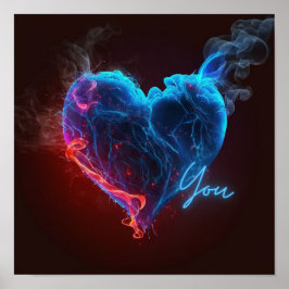 Hou van je hart poster