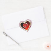 Hou van je_ hart sticker (Envelop)