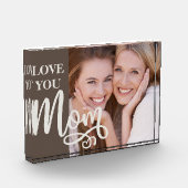 Hou van je mama aangepaste foto (Links)