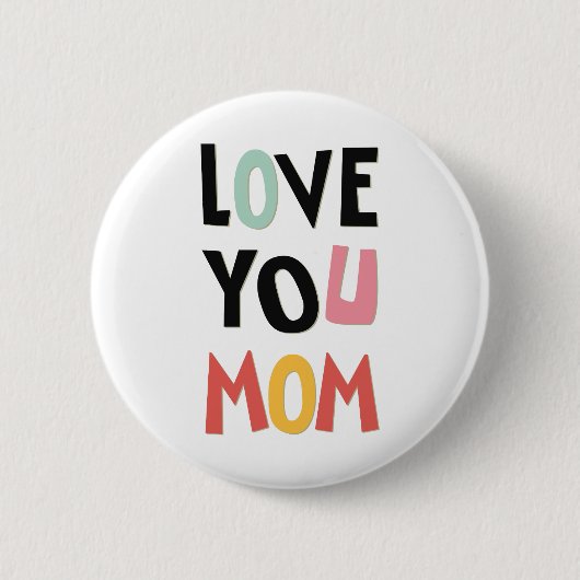 Hou van je mama Button (Voorkant)