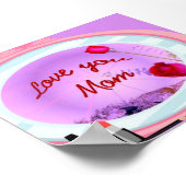 Hou van je mama Poster (Hoek)